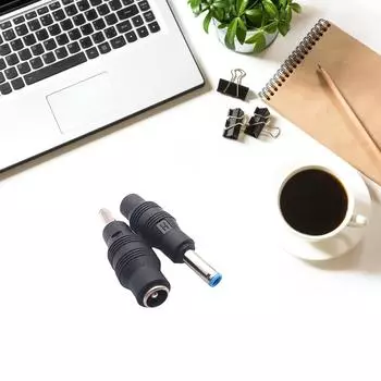 DC5.5x2.1mm to DC4.5x3.0mm Адаптер питания Женский-Папа Разъем-конвертер для зарядки ноутбуков Блок питания A