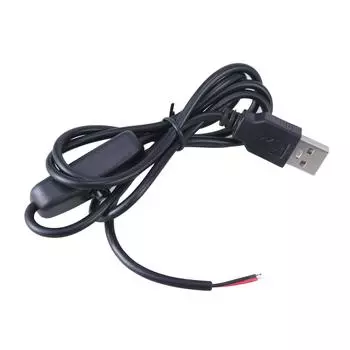 DC5V USB to 2Pin Cable с Switcher Power Cable для различных электронных устройств, динамиков