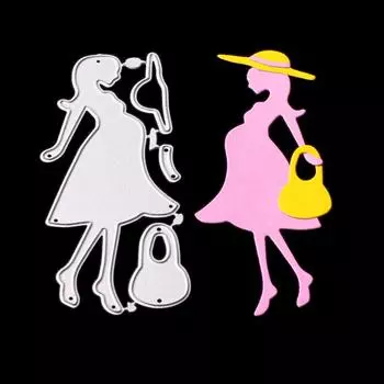 DC-1081 Режущие штампы. Шаблон для резки своими руками. Форма для ножа из углеродистой стали. серебряный