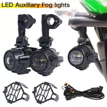 DC 12~24V мотоциклетные передние противотуманные фары светодиодные фары дальнего света подходят для BMW R1200GS, R 1200 GS Adventure LC style 2