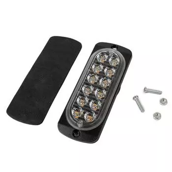 DC 12-24V желтый 12LED автомобиль грузовик предупреждает безопасность срочный всегда яркий свет лампы