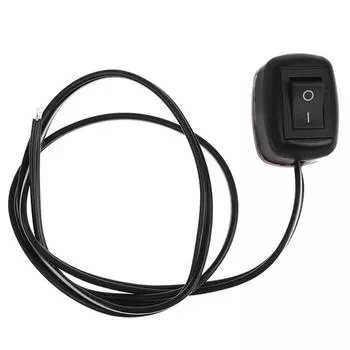 DC 12V универсальный автомобильный переключатель пастового типа тумблер с кабелем 60 см для противотуманных фар, Drl, светодиодных панелей и т. д. one size