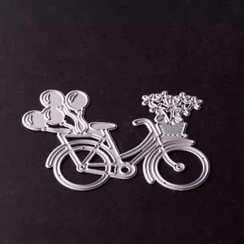 DC-21 Скрапбукинг DIY тисненая бумага художественный нож для травления пресс-форма для велосипедной резки металла серебряный