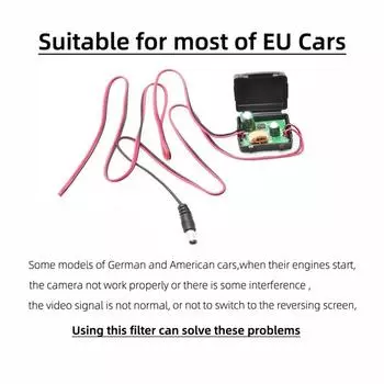 DC 24V в 12V 5A преобразователь напряжения фильтр автомобильный источник питания регулятор напряжения автомобильные камеры заднего вида регистраторы электроника отделки CHINA