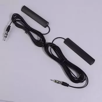 Dc 5-12V Автомобильная электронная радиоантенна Автомобильная скрытая усиленная антенна Усилитель сигнала Усилитель Антенна для автомобиля Грузовика Мотоцикла Лодки 300cm