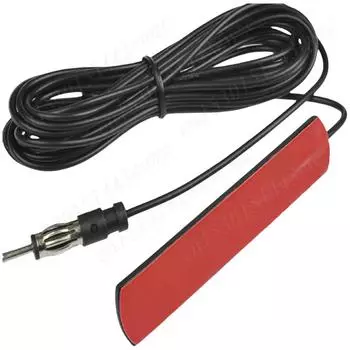DC 5-12V Car Electronic Radio Antenna Car Hidden Amplified Antenna 85-860Mhz Signal Amplifier Booster Antena for Truck Boat Auto