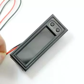 DC 5 ~ 27 В Diy Панель управления 3-в-1 Автомобильные часы Световой термометр Вольтметр Многофункциональный монитор красный