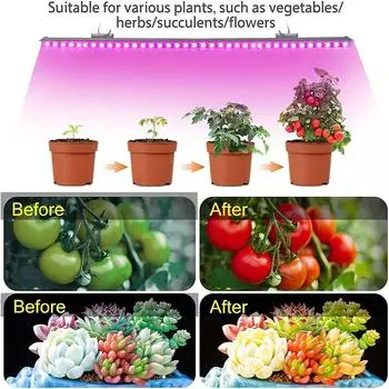 DC 5 В USB светодиодный светильник для выращивания растений, полный спектр, светодиодная лента для выращивания растений, фито-овощной, цветочной лампы для выращивания рассады 2m