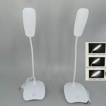 DC 5v перезаряжаемая USB зарядка мини светодиодная настольная лампа кровать ночник чтение книги лампа защита глаз дети учеба настольная лампа