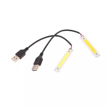 DC 5V Usb светодиодный источник света 2W Cob Strip Bar лампа 60X15Mm теплый холодный белый 3000K 6500K для Diy Work Lamp