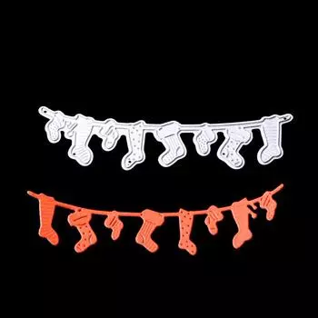 DC-983 Скрапбукинг DIY трафарет для резки из углеродистой стали серебряный