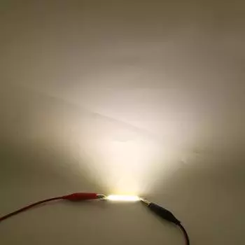 DC 9V 48x7mm 3W светодиодный чип на плате бар источник света лампа для DIY настольное освещение теплый белый