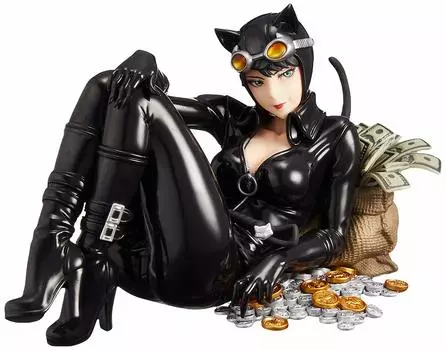 DC COMICS Bishoujo DC UNIVERSE Catwoman Returns масштабная ПВХ окрашенная готовая фигурка 1/7
