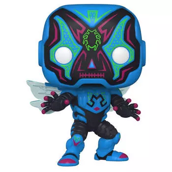 DC Comics Blue Beetle Dia De Los DC Glow, США Exc. Поп! винил