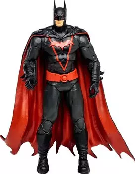DC Comics DC Multiverse Игра Arkham Knight Batman Фигурка Batman (Земля-2) #209 7-дюймовый чёрный