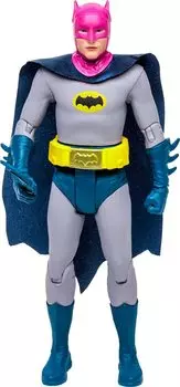 DC Comics DC Retro TV Drama Batman 1966 TV Series Batman 6 дюймов Фигурка (Радиоактивный) # 17 чёрный