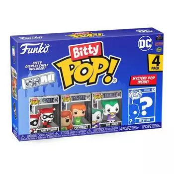 DC Comics Харли Квинн Битти Поп! 4-Pack