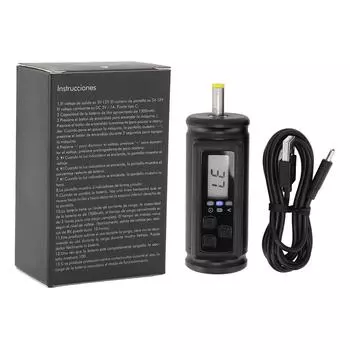 DC Interface Tattoo Power Supply LCD Display Cordless Tattoo Adjustable Voltage Regulator with чёрный