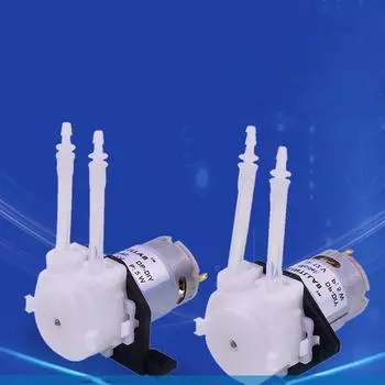 Dc Micro Самовсасывающий Бесшумный Перистальтический Жидкостный Насос Для Лабораторного Дозирования Аналитический 5-40ml/min