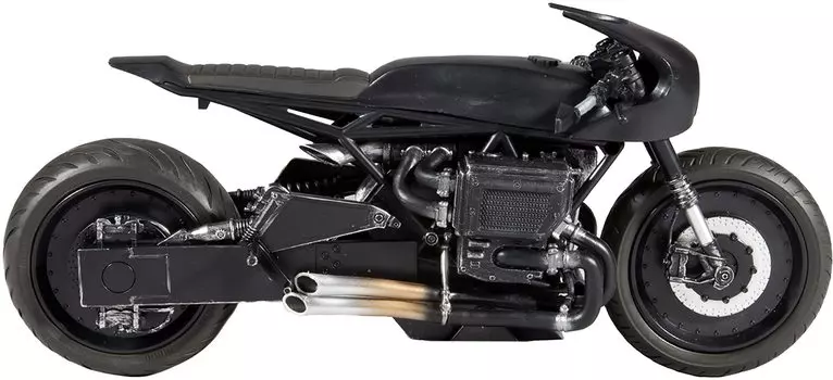 DC Мультивселенная DC Comics THE BATMAN Транспортное средство Batcycle Black чёрный