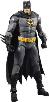 DC Мультивселенная DC Comics Три Джокера Бэтмен Фигурка Черный Бэтмен #084 7 дюймов чёрный