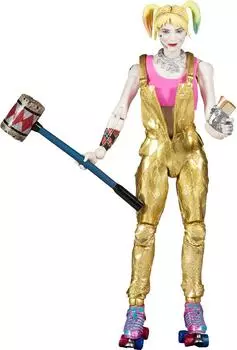 DC Multiverse DC Comics Harley Fantabulous Awakening BIRDS OF PREY Harley Quinn 7-дюймовая фигурка золотая Quinn s #095 золотой