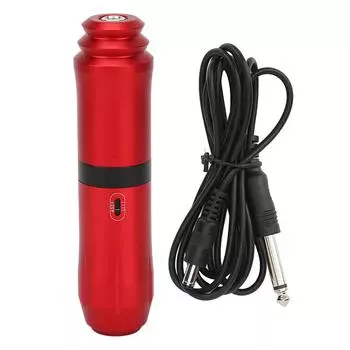 DC Rotary Tattoo Pen Professional Салонная алюминиевая сплавная эргономичная линейная шейдерная моторная тату-машинка красный