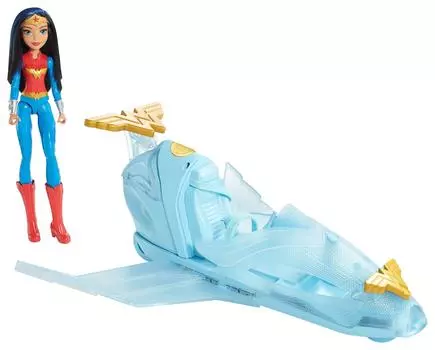 DC Super Hero Girls Чудо-женщина Кукла Невидимый самолет