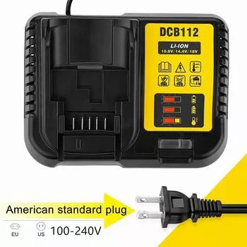 DCB206 DCB205 или DCB112 литий-ионное зарядное устройство для Dewalt 10,8 В 12 В 14,4 В 18 В Dcb101 Dcb200 Dcb140 Dcb105 Dcb200 2021 100% новое