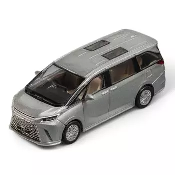 DCT Lexus LM500h Мини-автомобиль Серый с правым рулем 1/64 серый