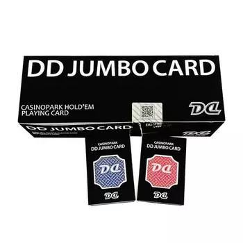 DD карта jumbo hold em карта для игры в покер двухсторонняя пена тиснение Техас, популярная корейская игра