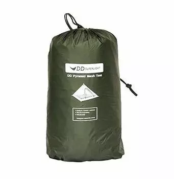 DD SuperLight Pyramid Mesh Tent Super Light Pyramid Mesh Tent Ultra Lightweight Easy to Pack Mesh Tent [Item]