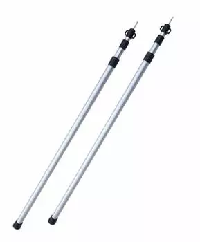 DD Tarp Pole XL size Tarp pole XL size Set of 2 Aluminum waterproof pole adjustable up to - - - 2.2m [product]