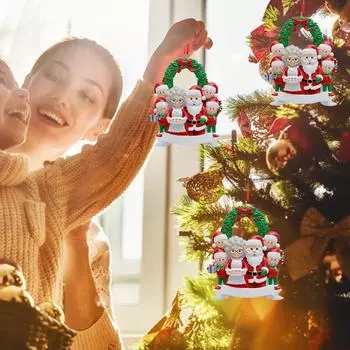 de# ANTKING Weihnachtsbaumschmuck, Familienmitglieder, персонализированный Weihnach