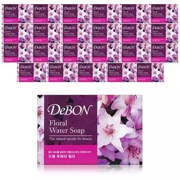 De Bon Fresh Lily Soap, 100g, 24 pieces