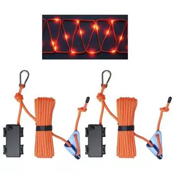 de# Camping-Licht, vielseitiges Zelt-Lichtseil fr Outdoor-Camping-Partys (orang