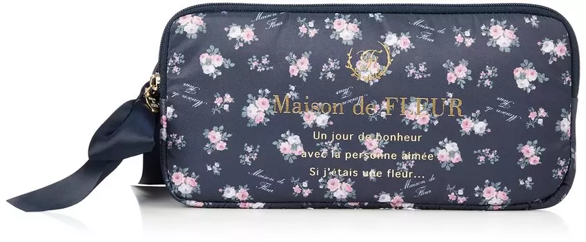 de EC Limited Чехол для Switch с цветочным принтом 8S13FTJ0800 Темно-синий [Maison Fleur] Женский тёмно-синий