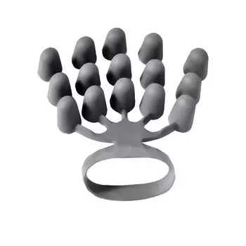 de# Finger Strengthener Силиконовый экспандер для пальцев для пациентов, силовые тренировки Black