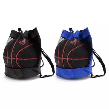de Футбольный рюкзак для хранения, прочный, для баскетбола, волейбола, футбола, футбола Black