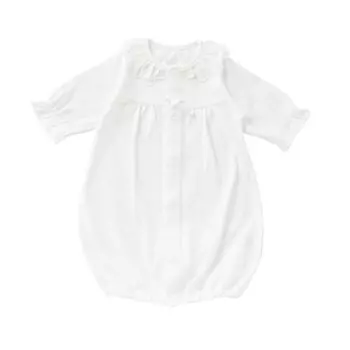 de Jersey Diamond Pattern Все для детей с низким весом при рождении Промежность Новорожденный Сделано в Японии для [Creme Coco] Двусторонняя [Замковая кнопка/2-сторонняя] 40-50 см