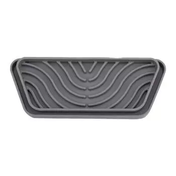 de# Khlschrank Tropfauffangschale Silikon schneidbarer Wasserspender Tropfenfn B чёрный