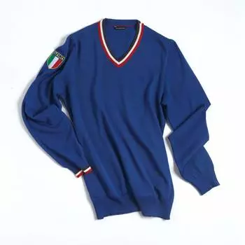 De Marchi ITALIA Classic Road Сделано в размере 8012311403052 СВИТЕР, Велосипед, Италия, Синий, Маленький,