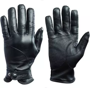 De Marchi Велосипедные Перчатки Кожаные Перчатки Черные M Осень/Зима чёрный