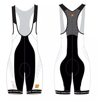 De Marchi Велосипедный шоссейный велосипед Классический Сделано в Италии Контурные шорты с лямками SS13 БЕЛЫЙ размер M SBDMSD2302 ЖЕНСКИЕ белый