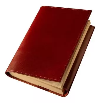 de Мягкая обложка книги Подлинная книга Тотиги Сделано в поездках на работу или просто W Красный [Am Mas] Обложка, кожа, кожа, стильный, Япония, кожа, школа, BC-041 вино красного