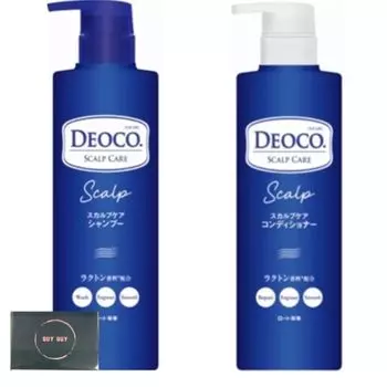 DE O CO Scalp Care Shampoo 350ml Conditioner Treatment 350g Sweet Floral Original Tissue