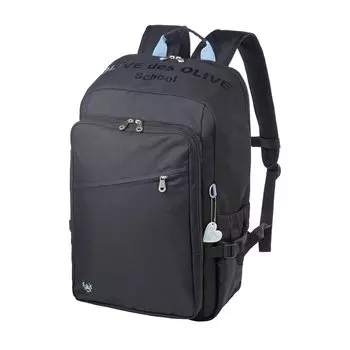 de Olive Daypack с чехлом для мобильного телефона 2K30038 Girls 70 Black x Saxophone 30L [Olive School]