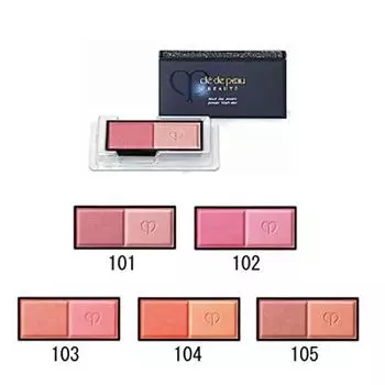 de Peau Beaute Blush Duo Poodle [Shiseido] Cl (Пополнение) (104)