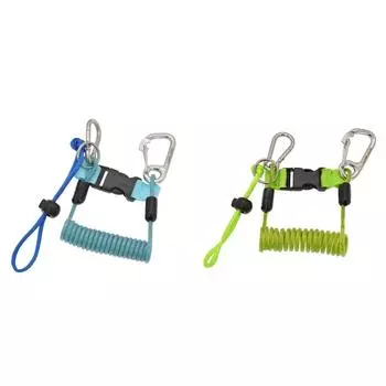 de# Scuba Diving Camera Lanyard Stainless Steel Diving Sport Accessories (Lake B