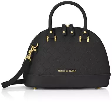 de Сумка через плечо Monogram Light Moon M Bag Black [Maison Fleur] Женская